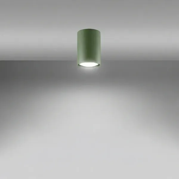 Plafon LAGOS 10 zielona oliwka