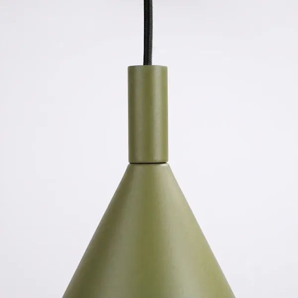 Lampa wisząca NOX 25 zielona oliwka