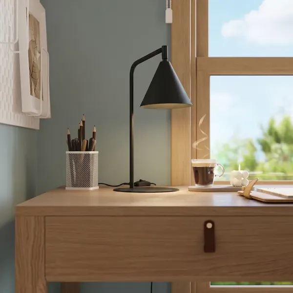 Lampa biurkowa NOX czarna