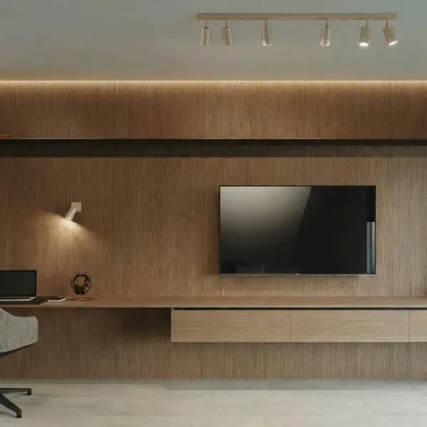 Plafon RING 6L taupe