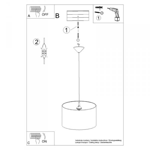 Lampa wisząca FOOTBALL A 40