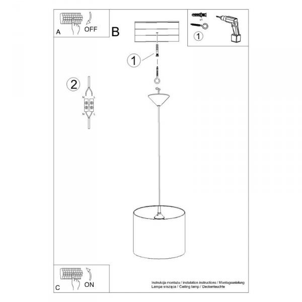 Lampa wisząca FAIRY 30
