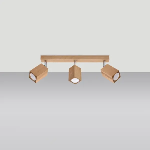 Plafon KEKE 3 dąb