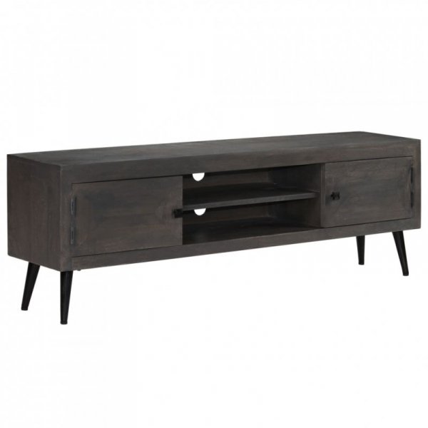 Szafka pod telewizor, lite drewno mango, 140 x 30 x 45 cm