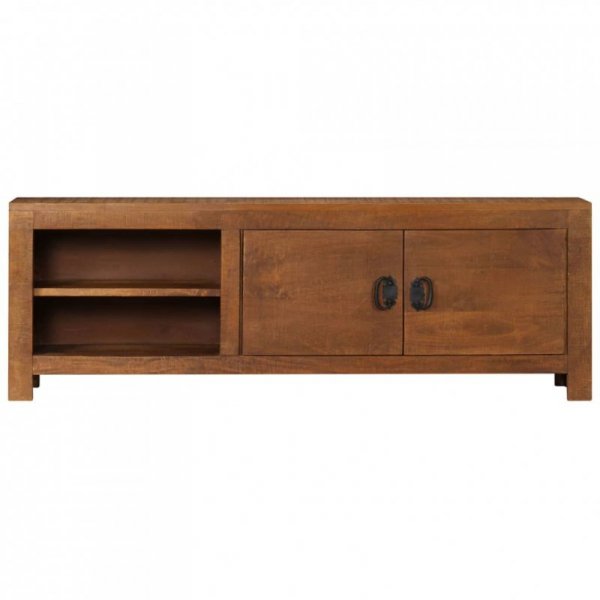 Szafka pod TV z drewna mango, 120 x 30 x 40 cm