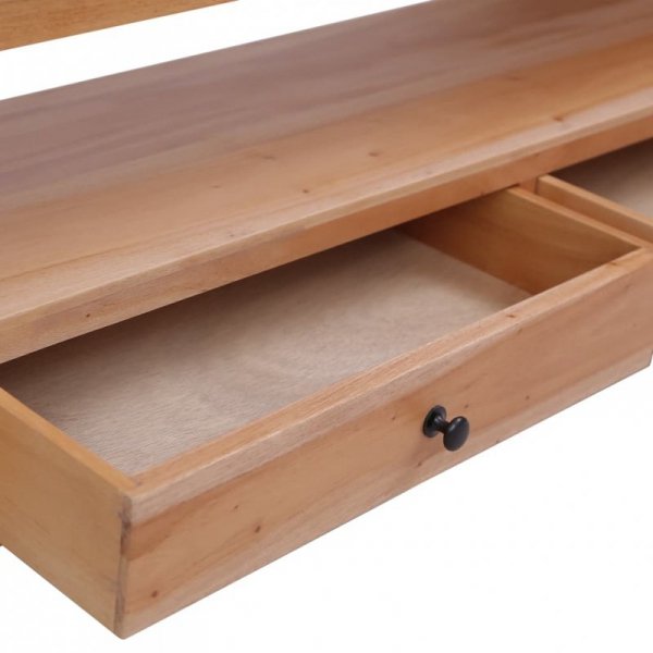 Szafka pod TV, 120x30x40 cm, lite drewno mahoniowe