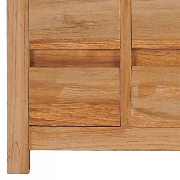 Szafka pod telewizor, 120x30x40 cm, lite drewno tekowe