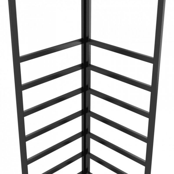 Altana ze sznurem lampek LED, 3x4 m, antracytowa