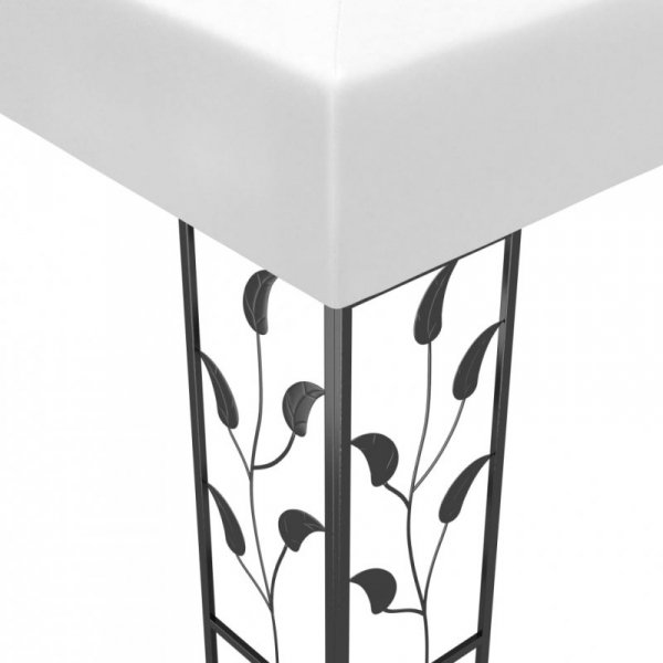 Altana ze sznurem lampek LED, 3x3 m, biała