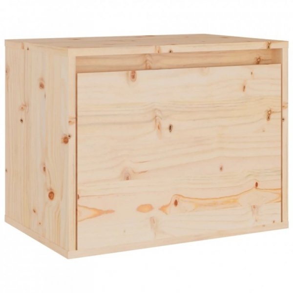Szafki pod TV, 3 szt., lite drewno sosnowe