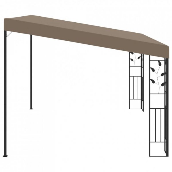 Altana przyścienna, 4 x 3 x 2,5 m, taupe