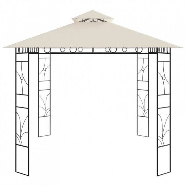 Altana, 4x3x2,7 m, kremowa, 160 g/m²