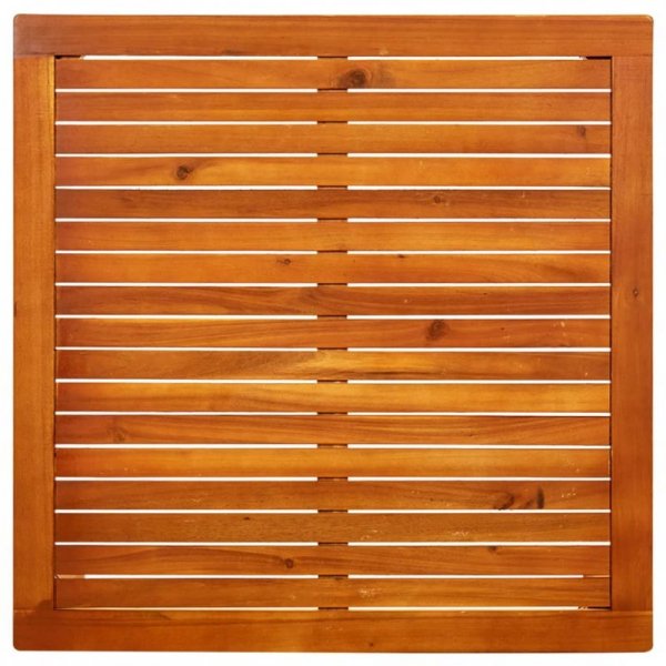 Ogrodowy stolik kawowy, 85x85x45 cm, lite drewno akacjowe