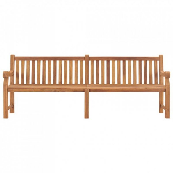 Ławka ogrodowa, 228 cm, lite drewno tekowe
