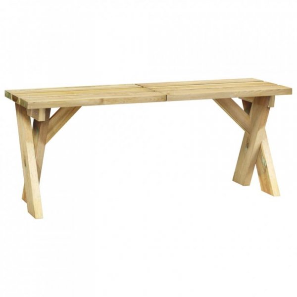 Ławka ogrodowa, 110 cm, impregnowane drewno sosnowe