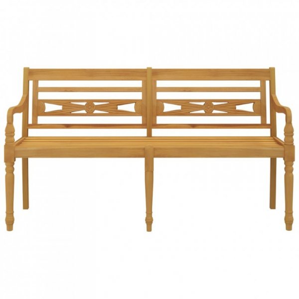 Ławka Batavia, 150 cm, lite drewno tekowe