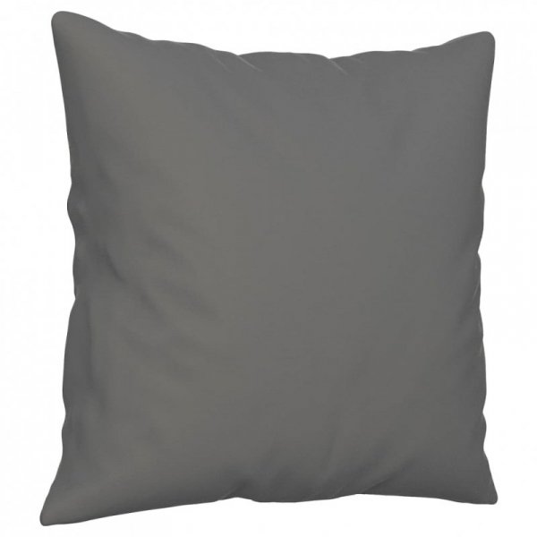 3-osobowa sofa z poduszkami, ciemnoszara, 180 cm, mikrofibra