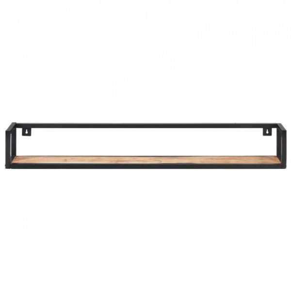 Półki ścienne, 2 szt., 120 cm, lite drewno akacjowe