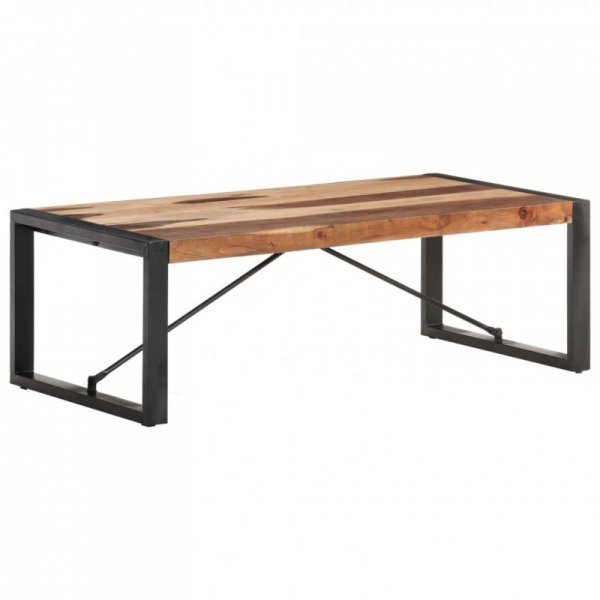 Stolik kawowy, 120x60x40 cm, lite drewno