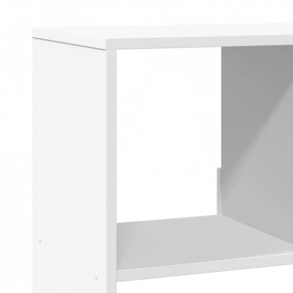 Regał/przegroda, biały, 100x33x187,5cm, materiał drewnopochodny