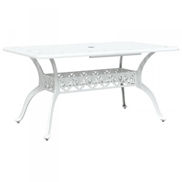Zestaw 3 Biały Odlew aluminiowy 150x90x72 cm Trwały