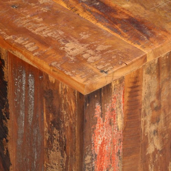 Szafka pod telewizor, 110x30x40 cm, lite drewno odzyskane