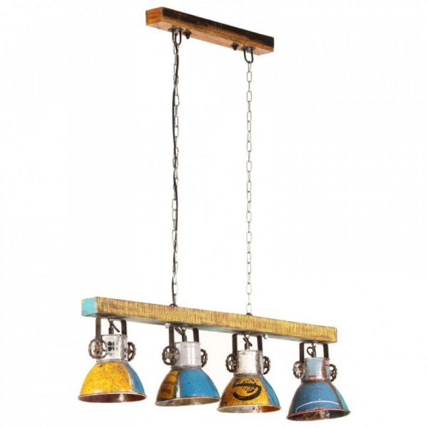 Industrialna lampa sufitowa, 25 W, kolorowa, 111 cm, E27
