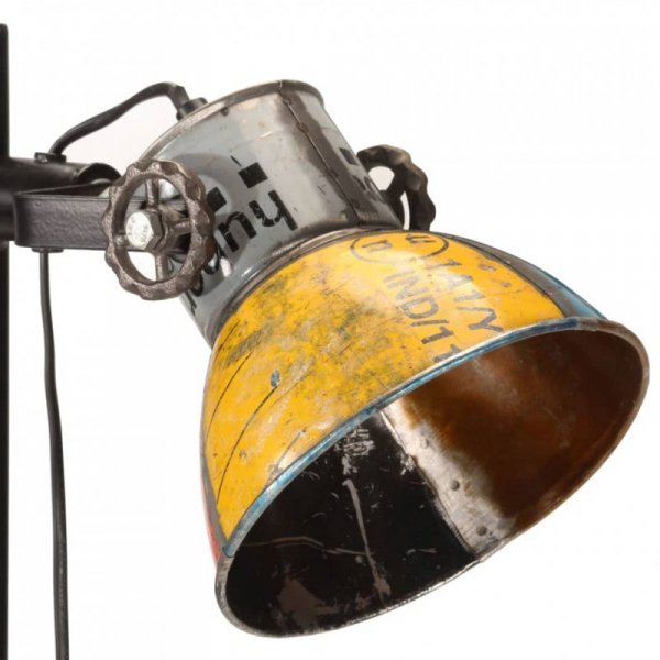 Lampa podłogowa z 2 kloszami, kolorowa, E27