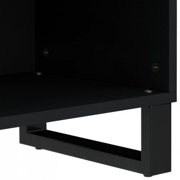 Szafka RTV, 80x33x46 cm, drewno i materiał drewnopochodny