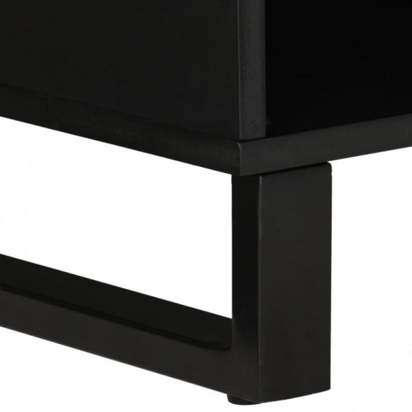 Szafka RTV, 100x33x46 cm, drewno i materiał drewnopochodny