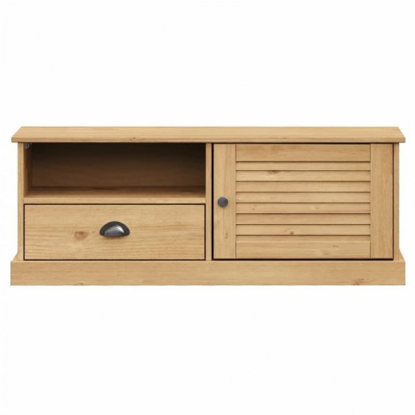 Szafka pod TV VIGO, 106x40x40 cm, lite drewno sosnowe