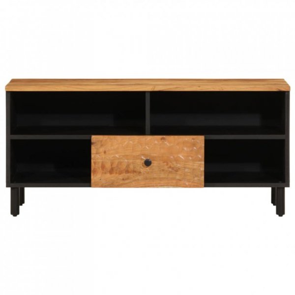 Szafka pod telewizor, 100x33x46 cm, lite drewno akacjowe