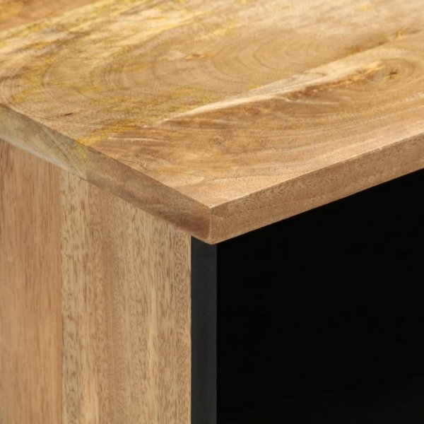 Szafka pod telewizor, 70x33x46 cm, lite drewno mango