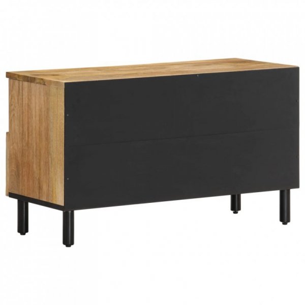 Szafka pod telewizor, 80x33x46 cm, lite drewno mango