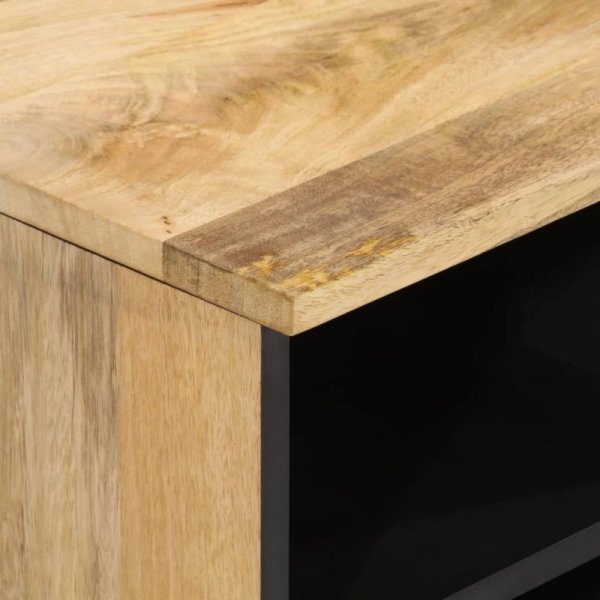 Szafka pod telewizor, 100x33x46 cm, lite drewno mango
