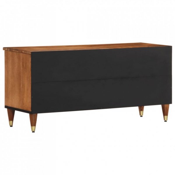 Szafka pod telewizor, 100x33x46 cm, lite drewno mango