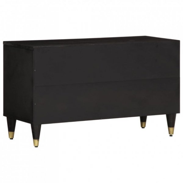 Szafka pod telewizor, 80x31,5x46 cm, lite drewno mango