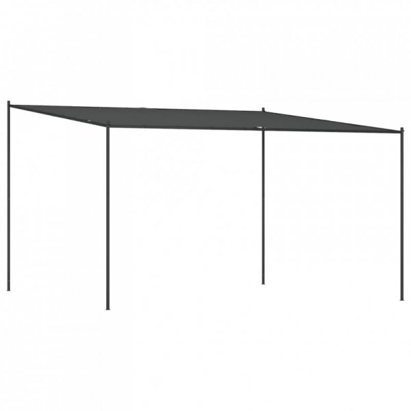 Altana, antracytowa, 4x4 m, 180 g/m², tkanina i stal