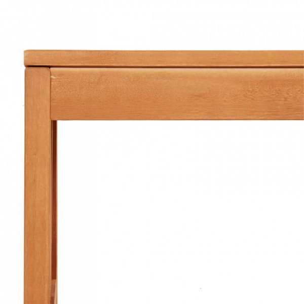 Ławka ogrodowa, 80 cm, lite drewno eukaliptusowe
