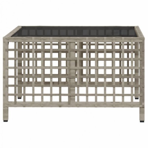 3-cz. narożna sofa ogrodowa z poduszkami, jasnoszara