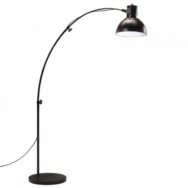 Lampa stojąca, 25 W, czarna, 150 cm, E27