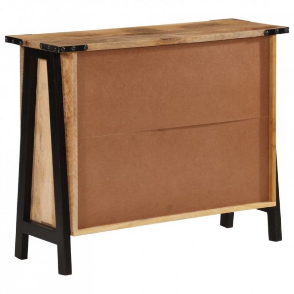 Szafka, 88x30x69 cm, lite drewno mango