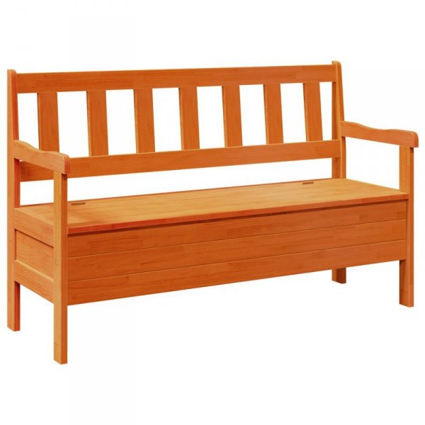Ławka zewnętrzna  Acacia 119x76x44 cm z litego drewna sosnowego