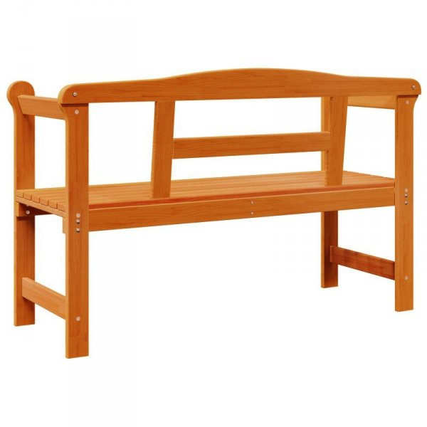 Ławka ogrodowa  z akacji 119x76x44 cm z litego drewna sosnowego