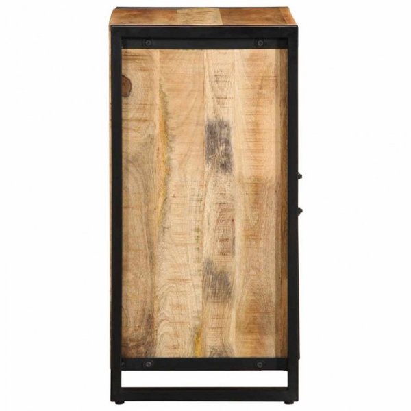 Szafka, 55x35x70 cm, lite surowe drewno mango