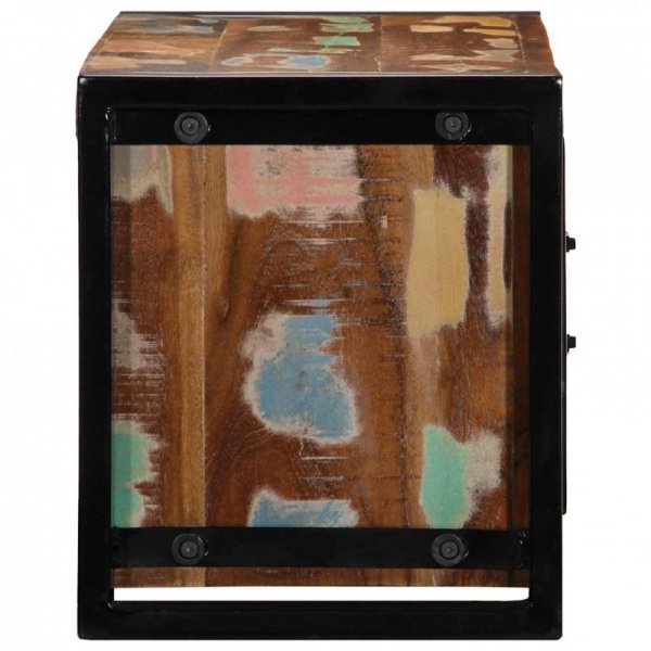 Szafka RTV 80x30x35 cm Drewno lite odzyskane