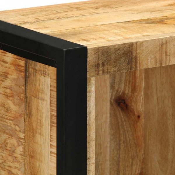 Szafka łazienkowa 40x30x90 cm Drewno lite surowe mango