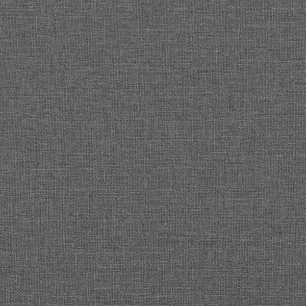 Sofa Fotel z Podłokietnikami Ciemnoszary 53 cm Tkanina