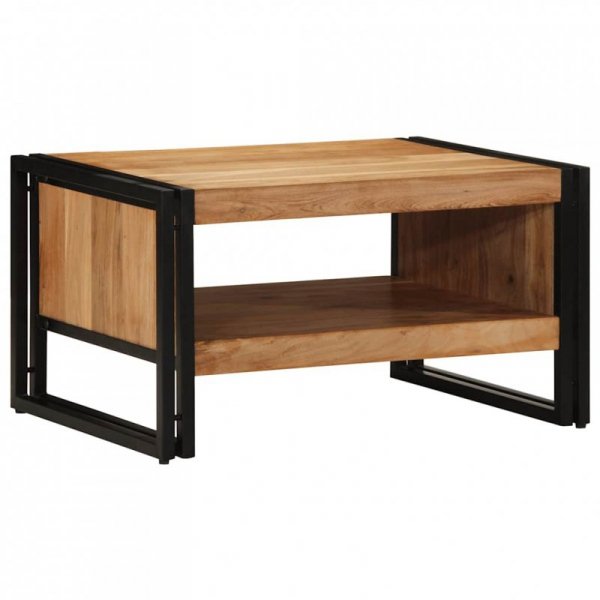 Stolik kawowy 70x50x38 cm Drewno lite Akacja