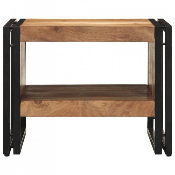 Stolik kawowy 50x50x38 cm Drewno lite Akacja
